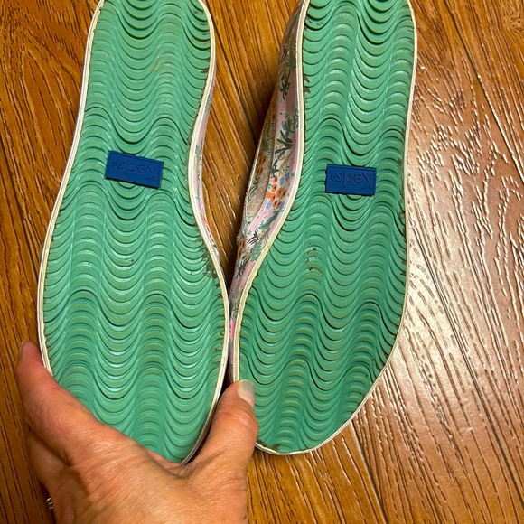 Keds floral slip on shoe 7.5 - Picture 3 of 6